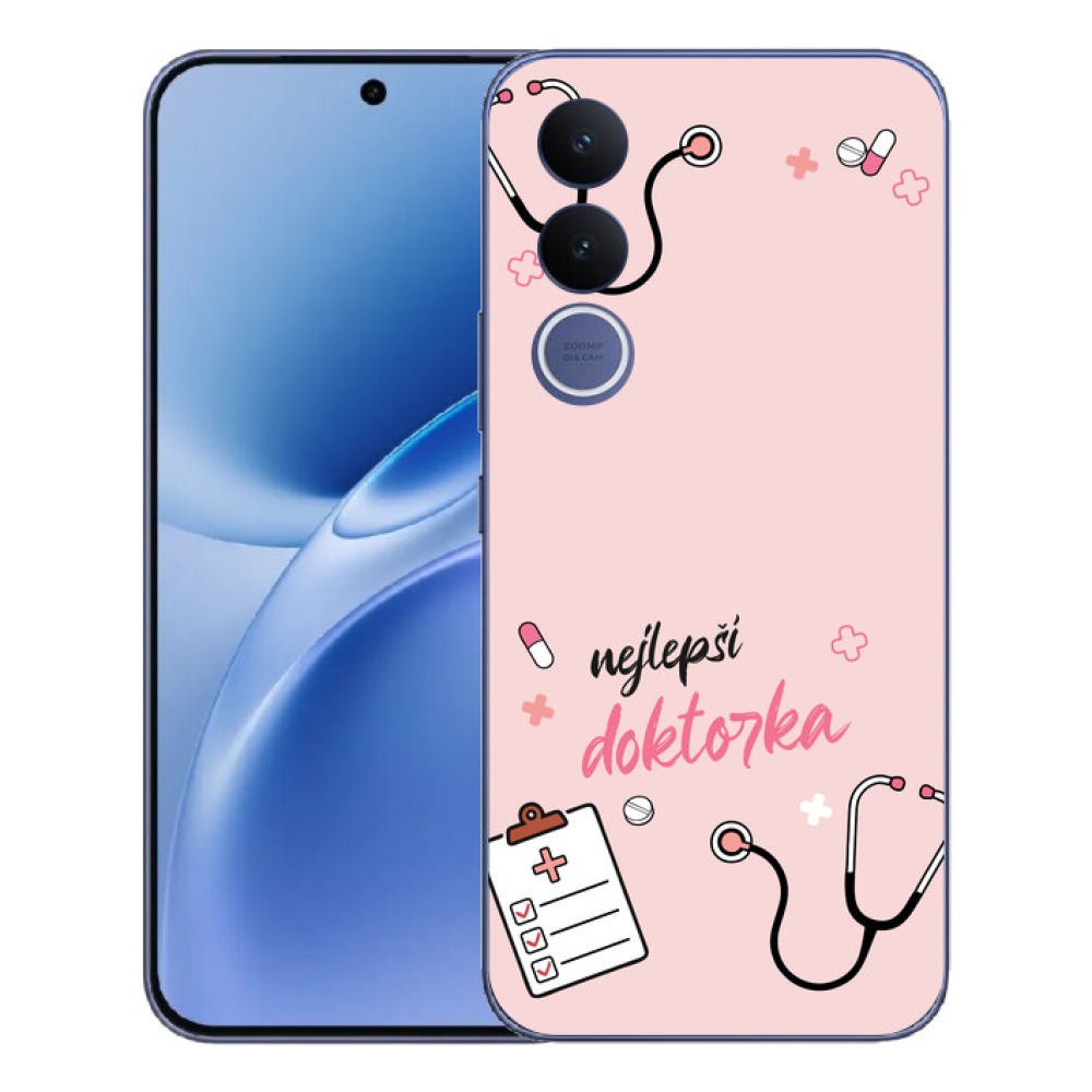 Gélový kryt mmCase na Vivo V70 FE - najlepšia doktorka