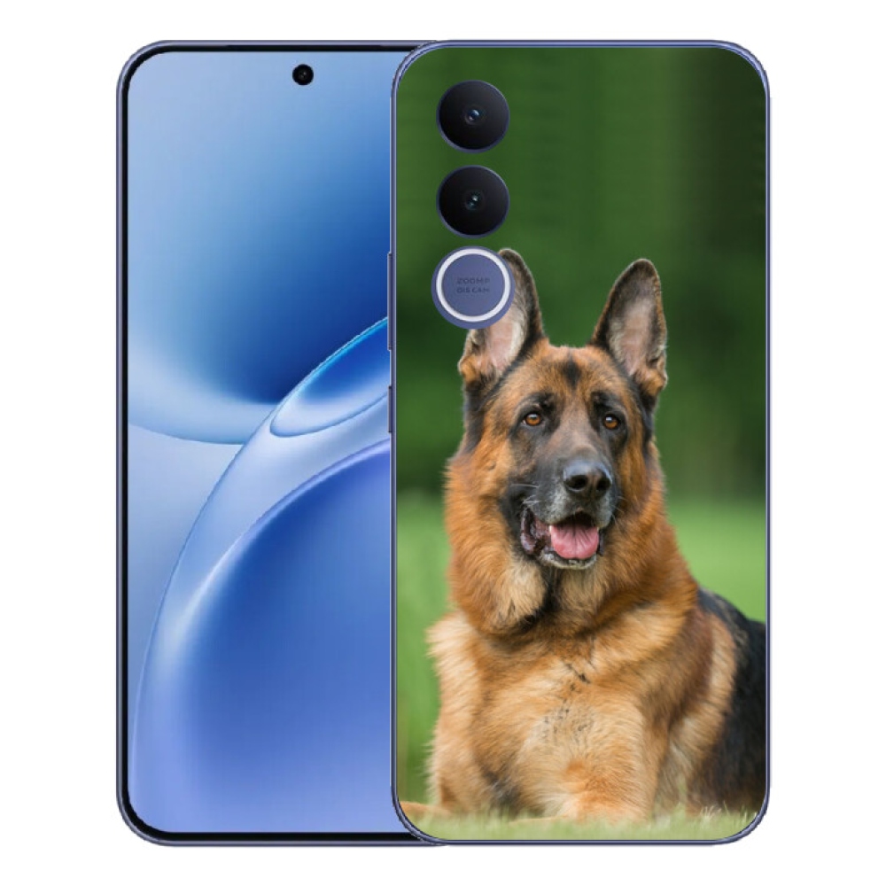 Gélový kryt mmCase na Vivo V70 FE - nemecký ovčiak