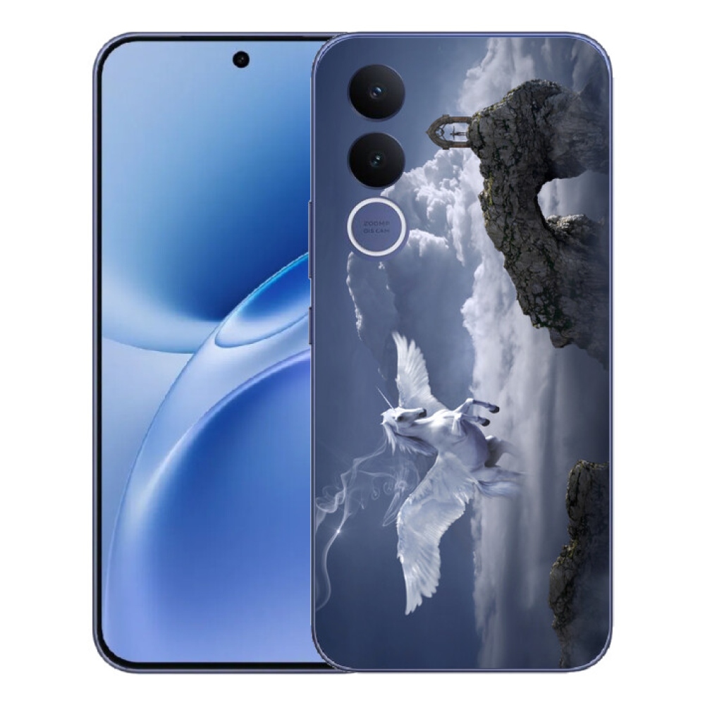 Gélový kryt mmCase na Vivo V70 FE - pegas