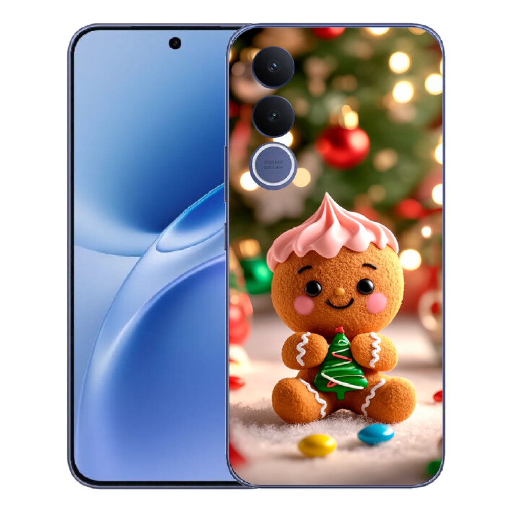 Gélový kryt mmCase na Vivo V70 FE - perníček