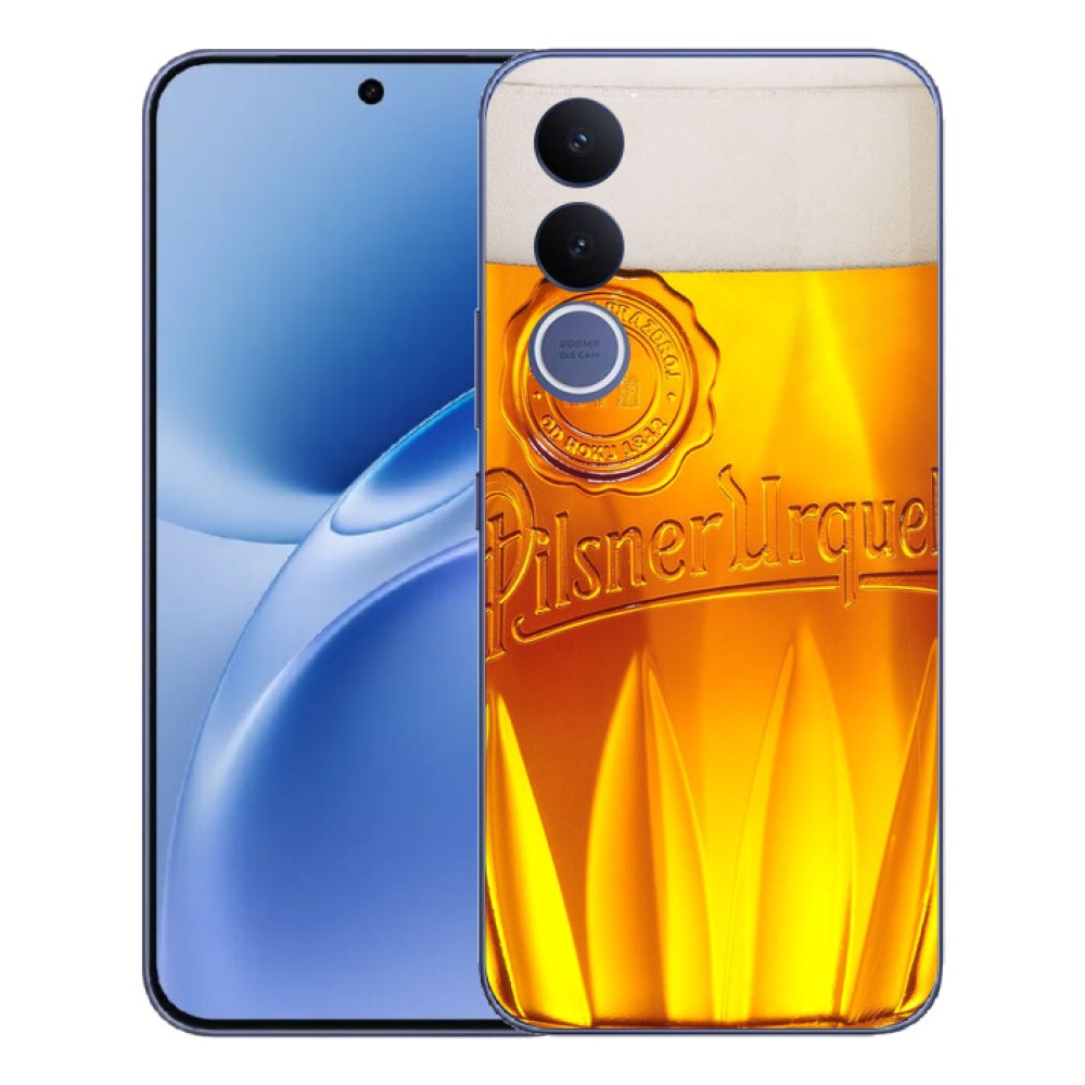Gélový kryt mmCase na Vivo V70 FE - pivo