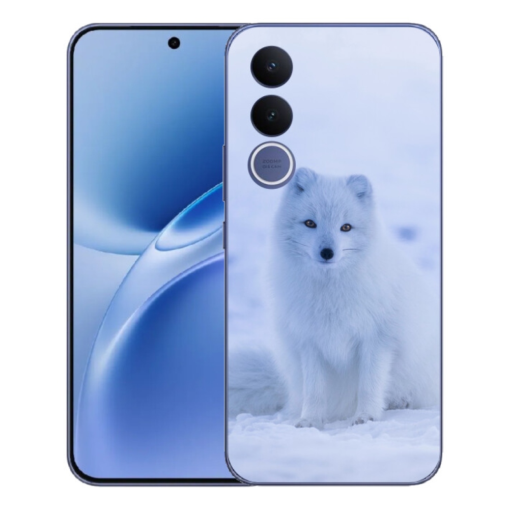 Gélový kryt mmCase na Vivo V70 FE - polárna líška