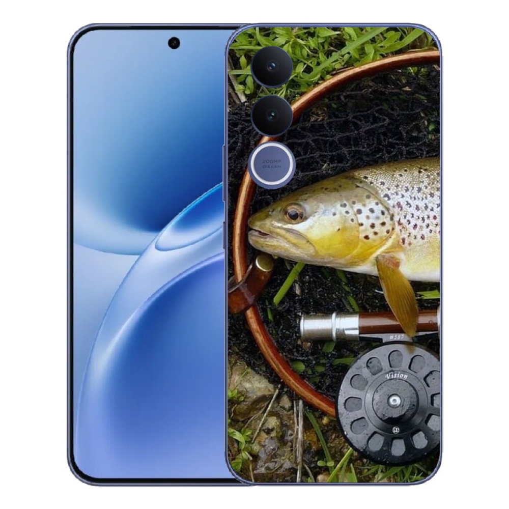 Gélový kryt mmCase na Vivo V70 FE - pstruh 2