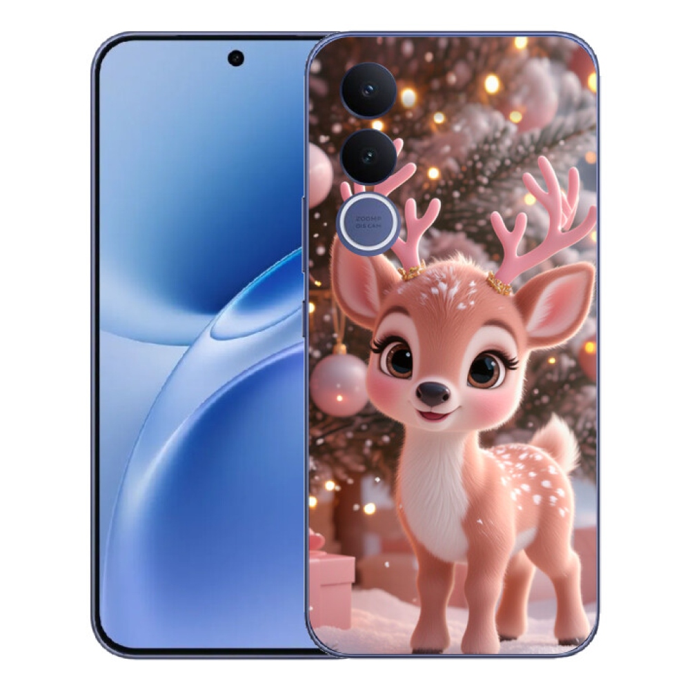 Gélový kryt mmCase na Vivo V70 FE - roztomilý sob