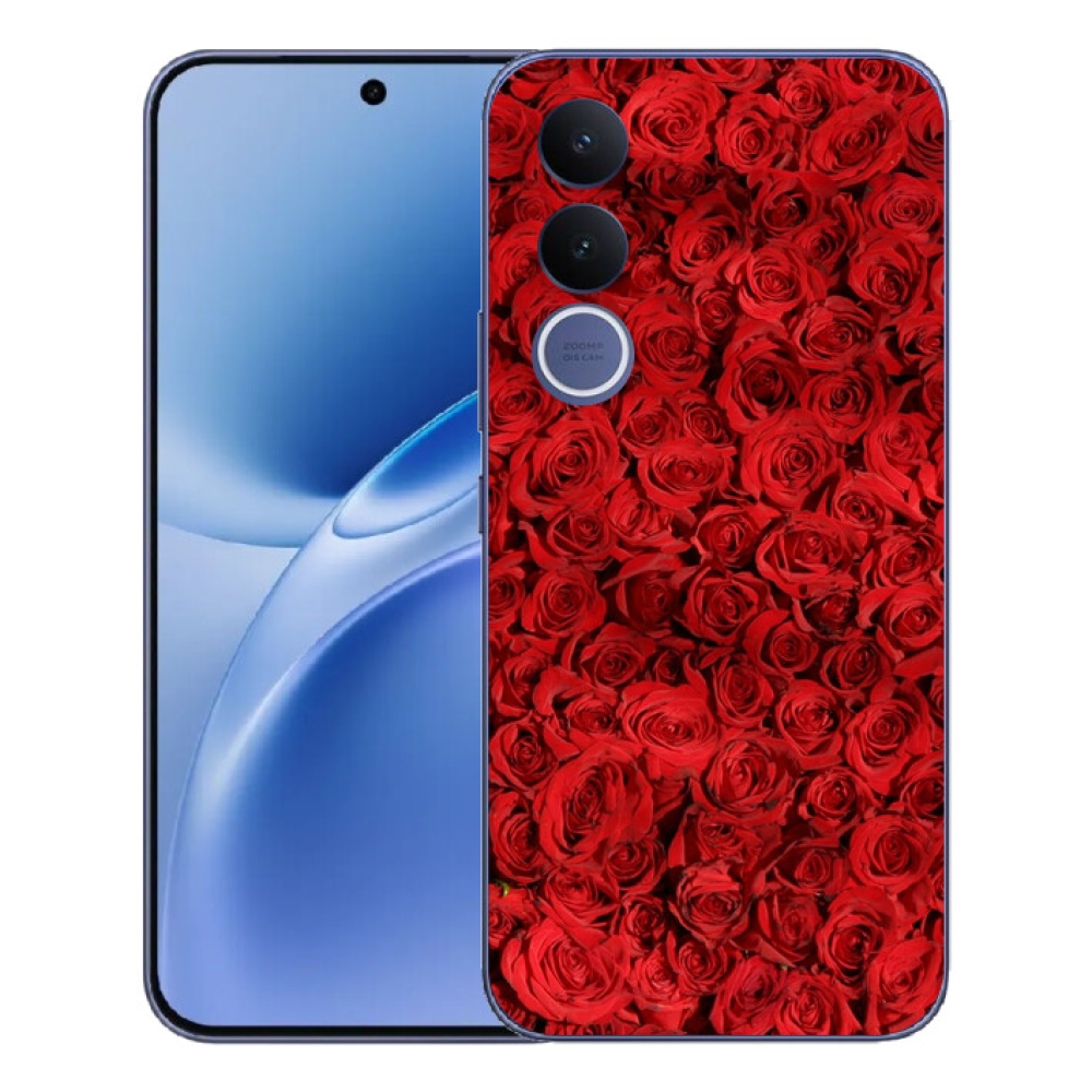 Gélový kryt mmCase na Vivo V70 FE - ruža