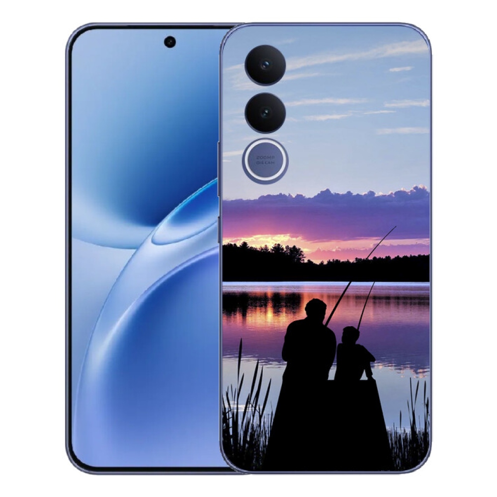 Gélový kryt mmCase na Vivo V70 FE - rybárčenie 2