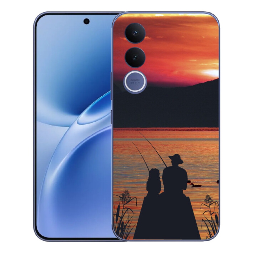 Gélový kryt mmCase na Vivo V70 FE - rybárčenie 3