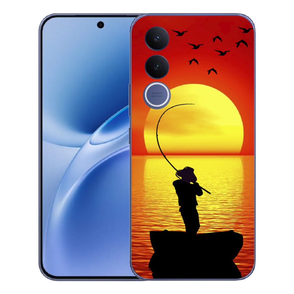 Gélový kryt mmCase na Vivo V70 FE - rybárčenie