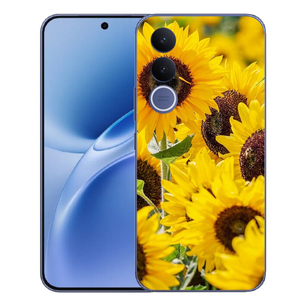 Gélový kryt mmCase na Vivo V70 FE - slnečnica