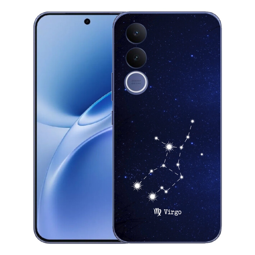 Gélový kryt mmCase na Vivo V70 FE - súhvezdie Panny