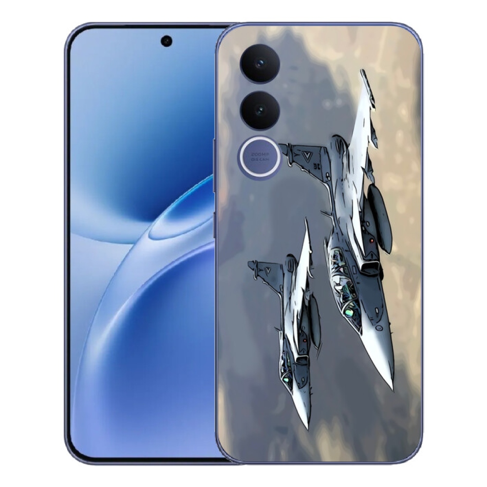 Gélový kryt mmCase na Vivo V70 FE - stíhačky