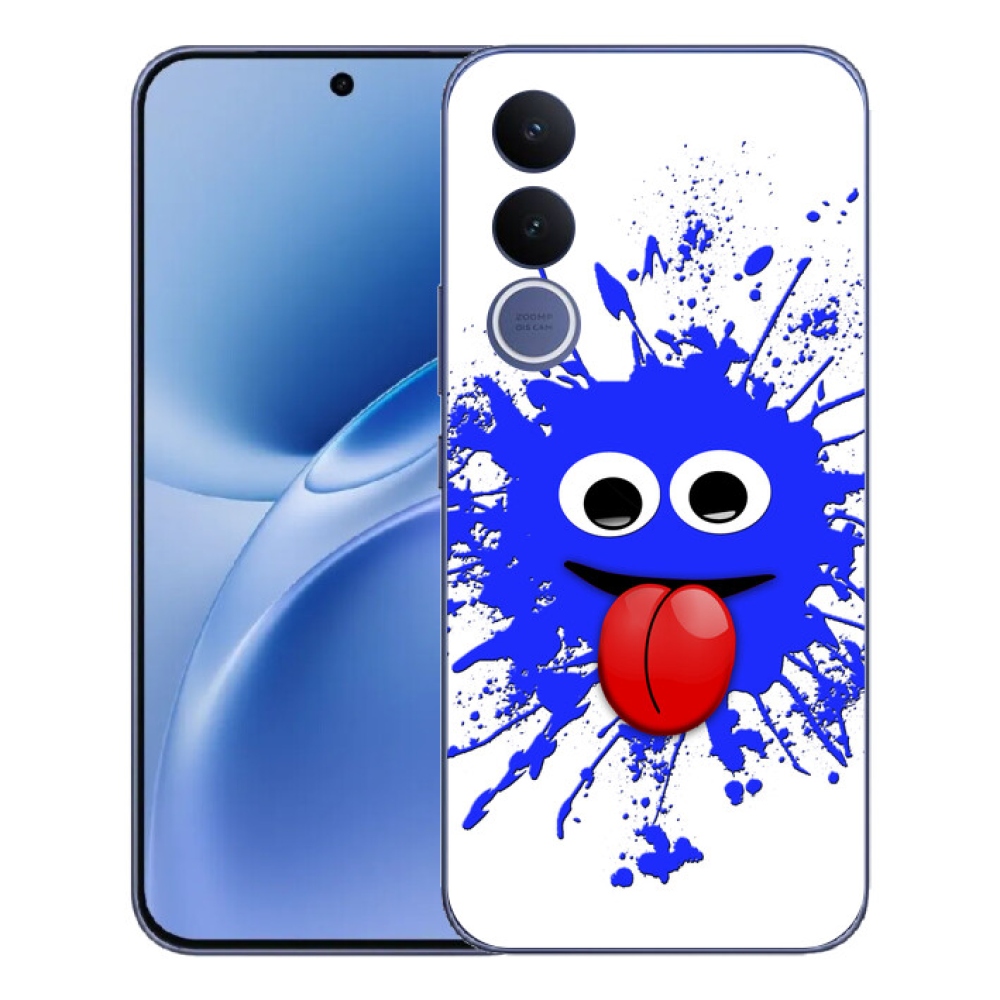 Gélový kryt mmCase na Vivo V70 FE - strašidlo