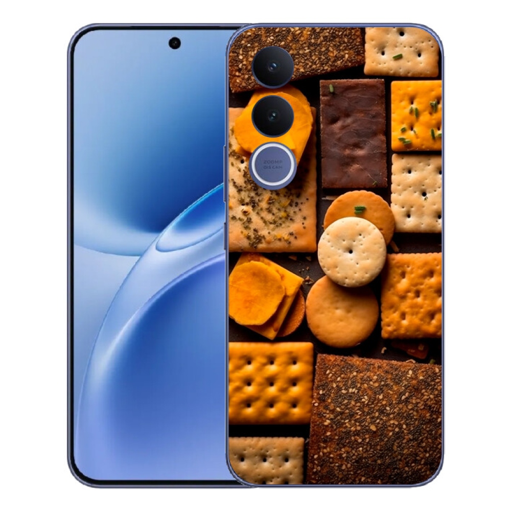 Gélový kryt mmCase na Vivo V70 FE - sušienky