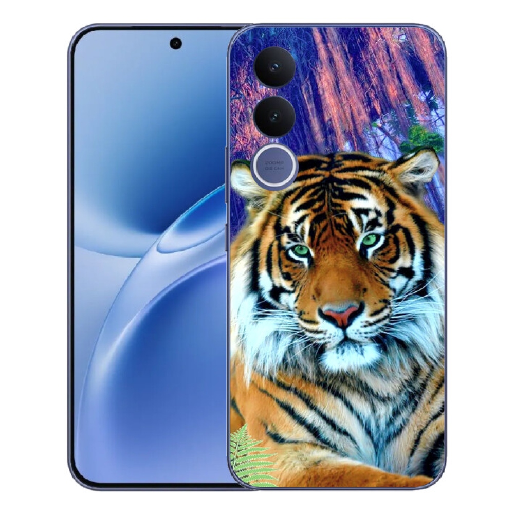 Gélový kryt mmCase na Vivo V70 FE - tiger