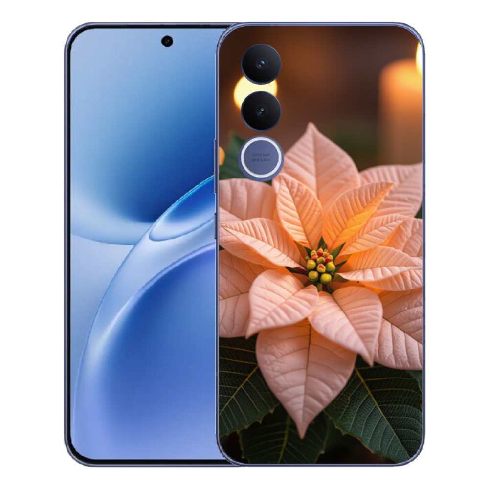 Gélový kryt mmCase na Vivo V70 FE - vianočná hviezda