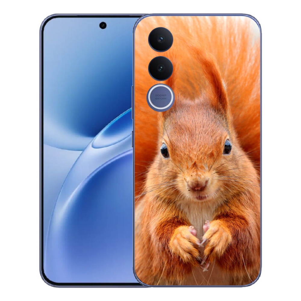 Gélový kryt mmCase na Vivo V70 FE - veverička