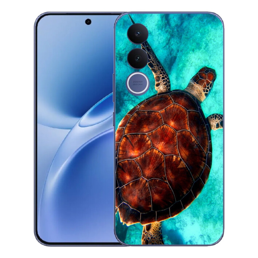Gélový kryt mmCase na Vivo V70 FE - korytnačka