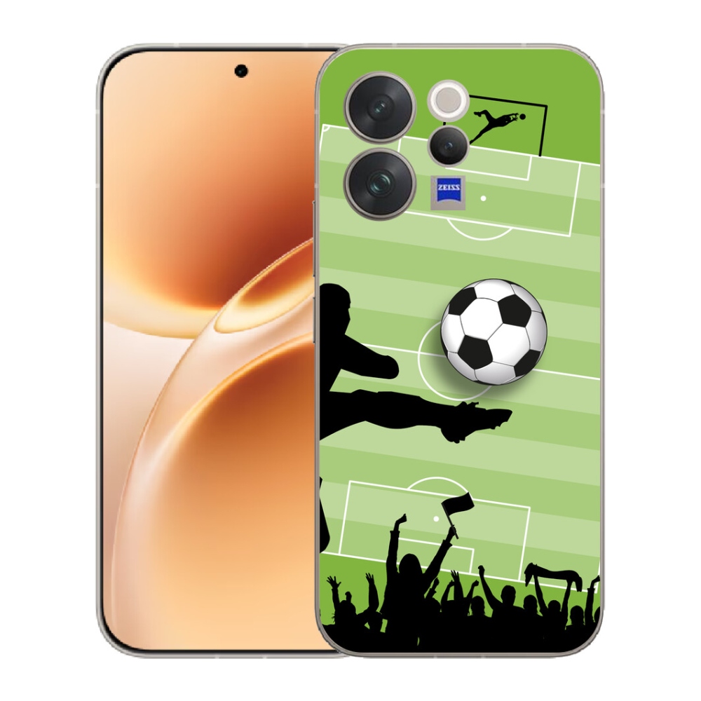 Gélový kryt mmCase na Vivo V70 - futbal 3