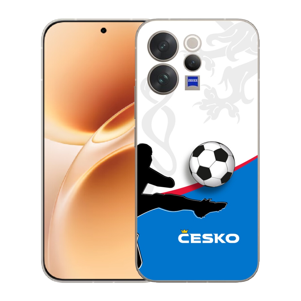 Gélový kryt mmCase na Vivo V70 - futbal Česko 3