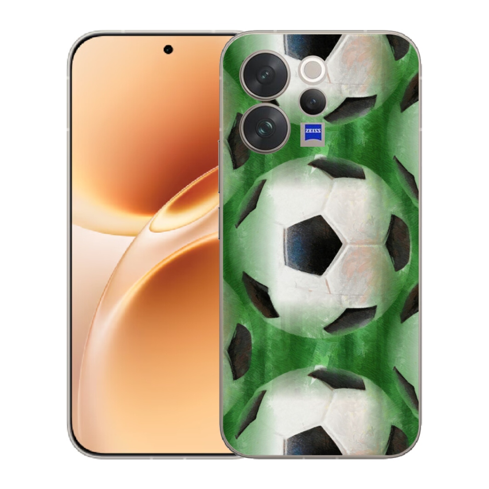Gélový kryt mmCase na Vivo V70 - futbalová lopta