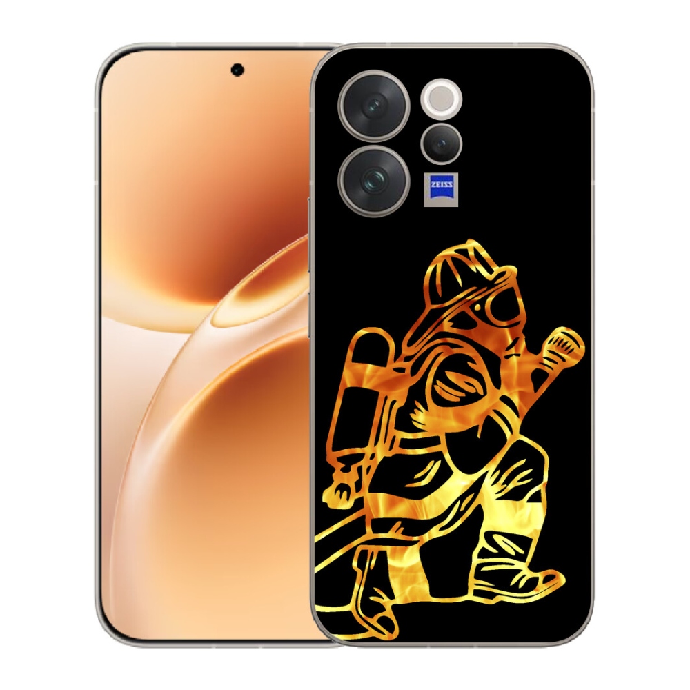 Gélový kryt mmCase na Vivo V70 - hasič 1