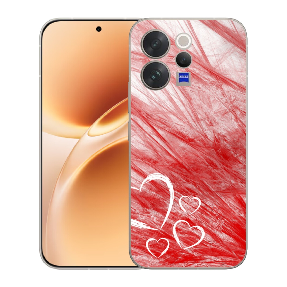 Gélový kryt mmCase na Vivo V70 - heart