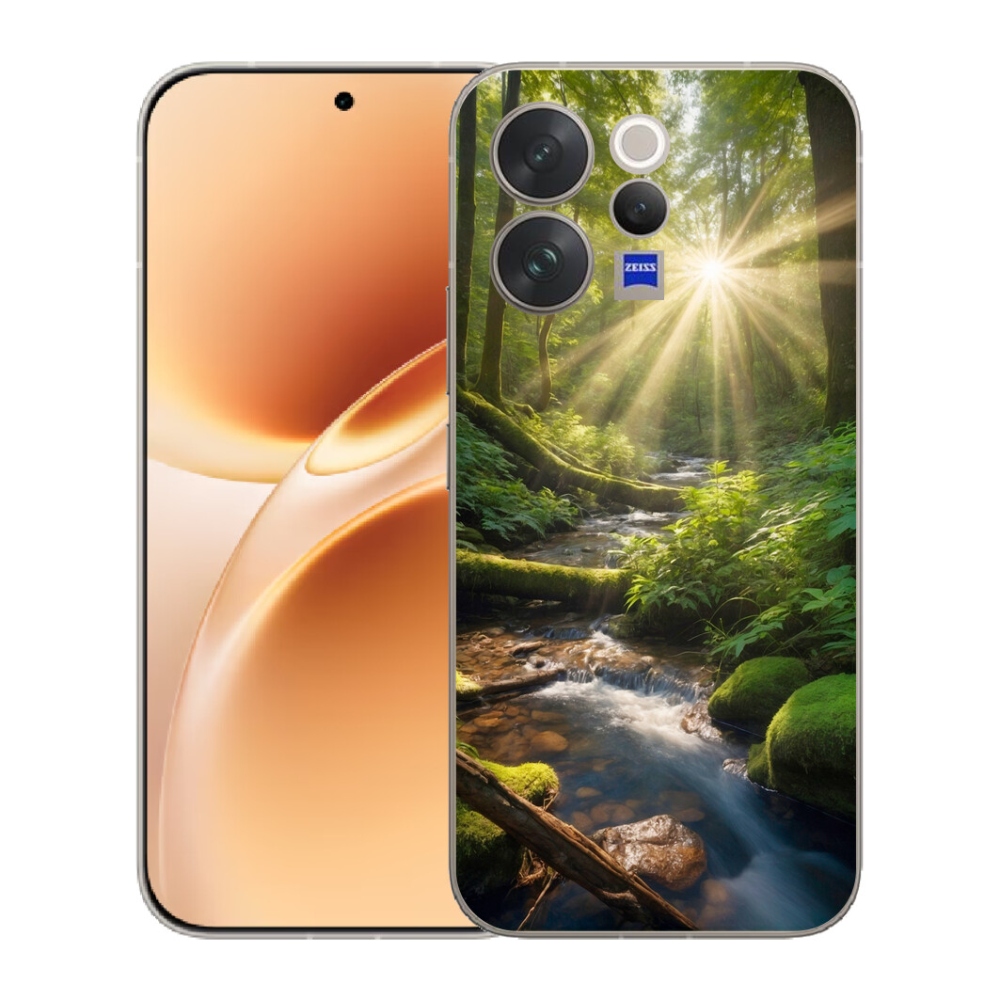 Gélový kryt mmCase na Vivo V70 - hlbina lesa
