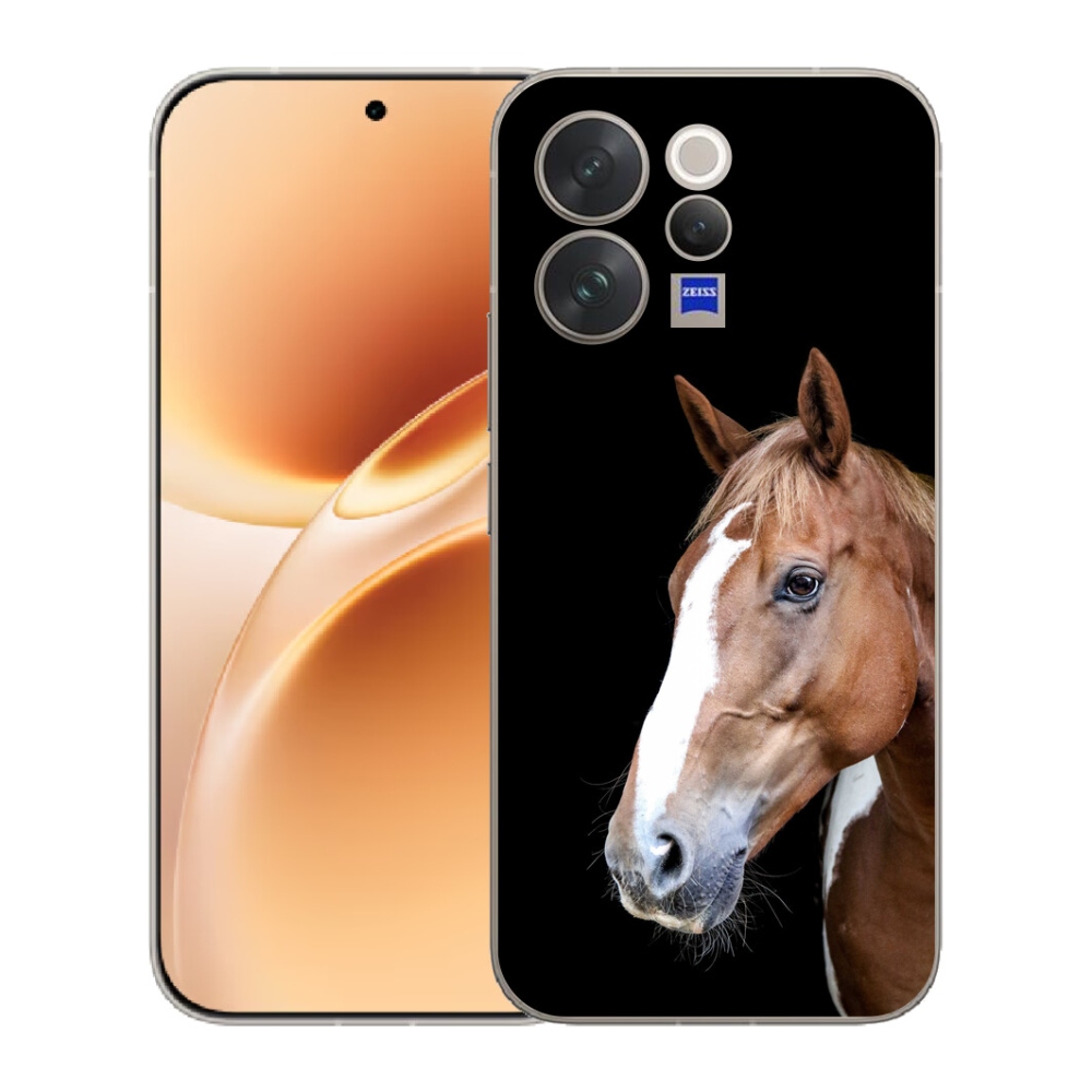 Gélový kryt mmCase na Vivo V70 - hnedý kôň 3
