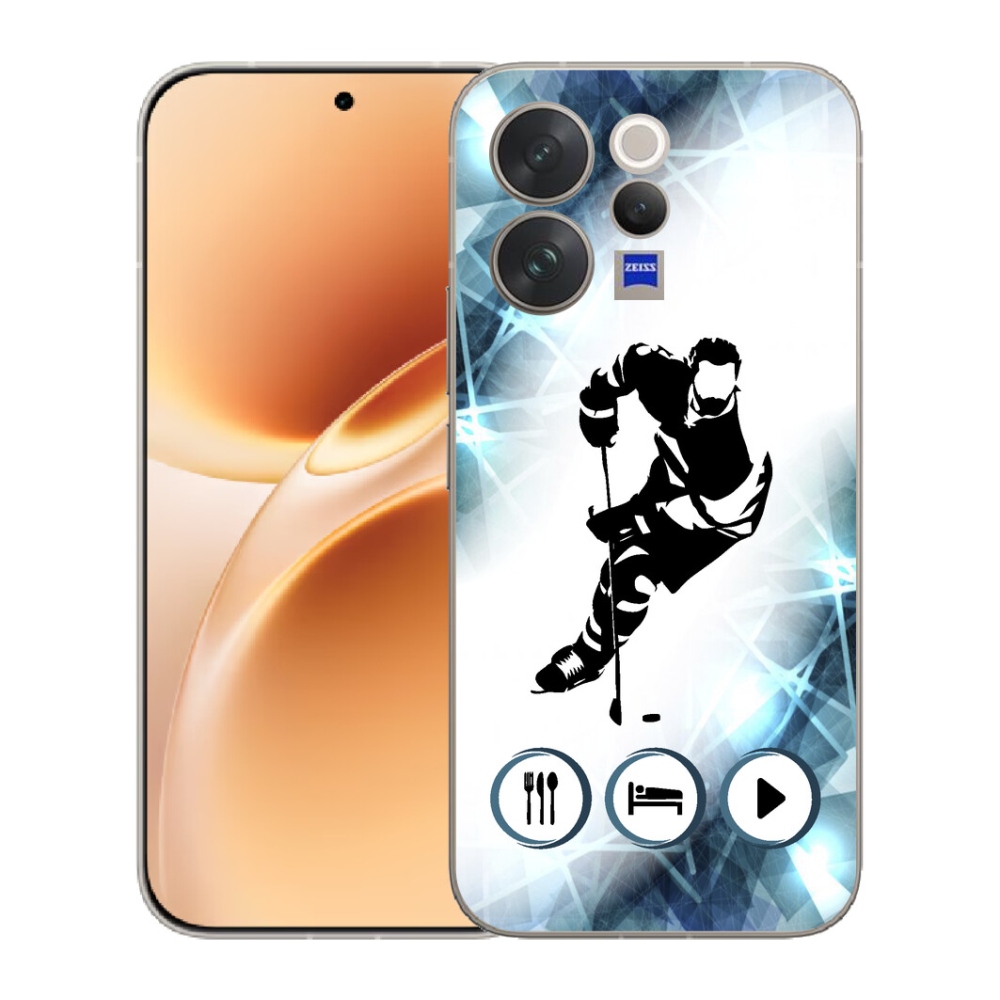 Gélový kryt mmCase na Vivo V70 - hokej 1