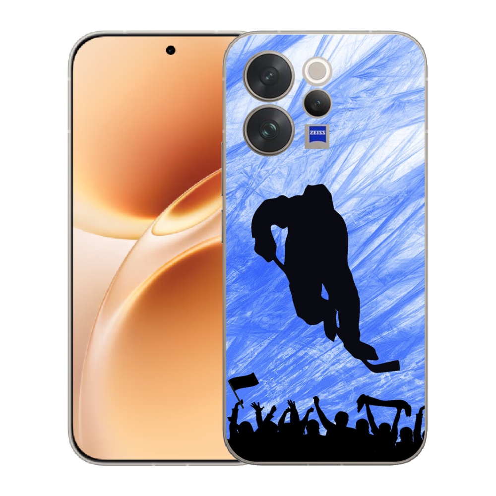 Gélový kryt mmCase na Vivo V70 - hokejový hráč