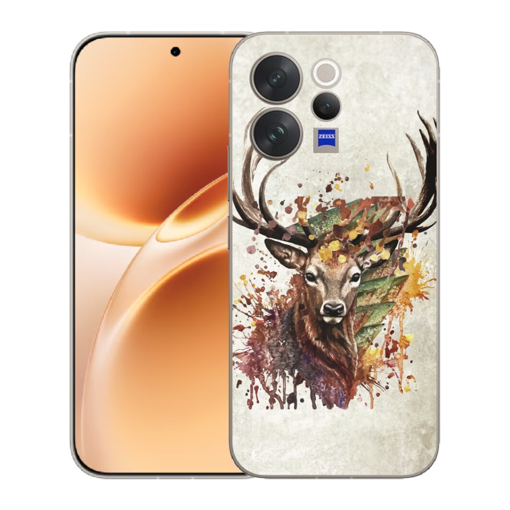 Gélový kryt mmCase na Vivo V70 - jeleň 1