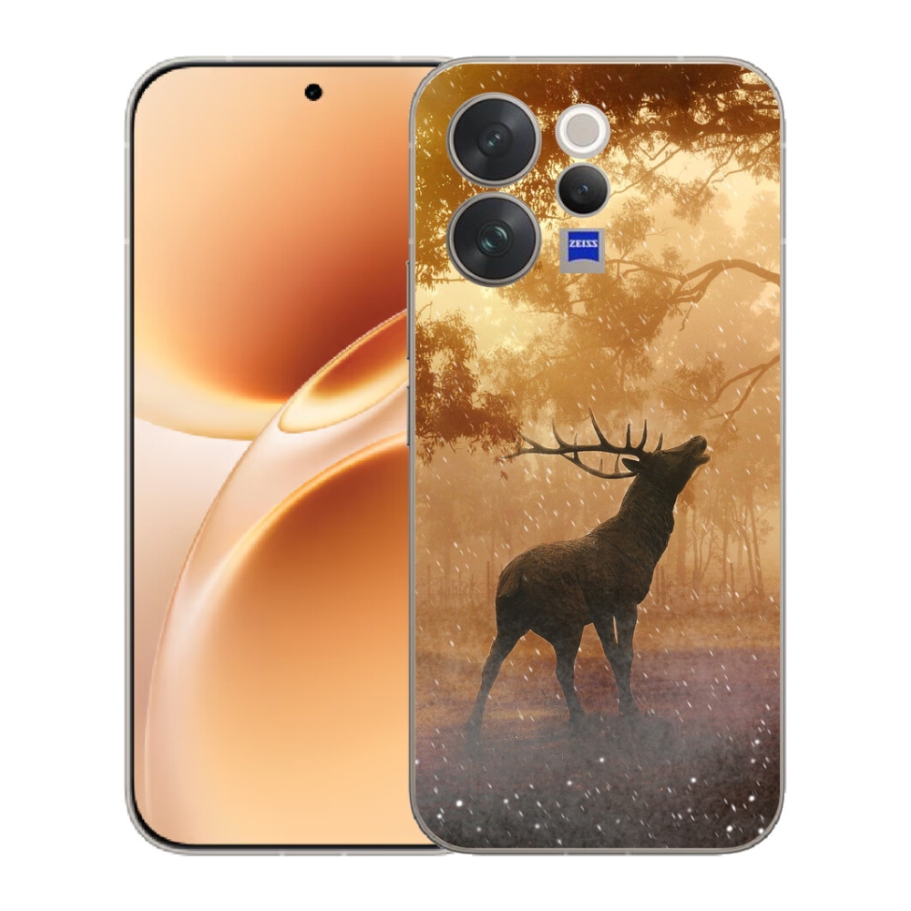 Gélový kryt mmCase na Vivo V70 - jeleň v ruji