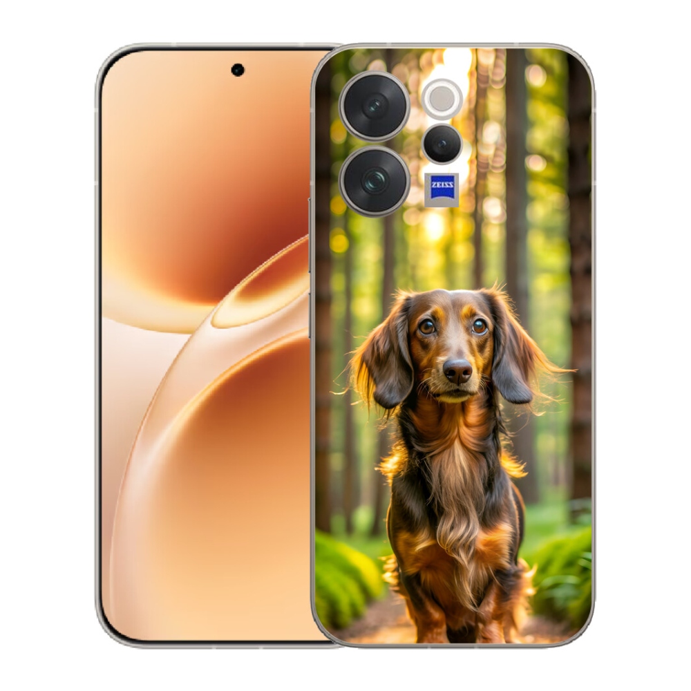 Gélový kryt mmCase na Vivo V70 - jazvečík 4