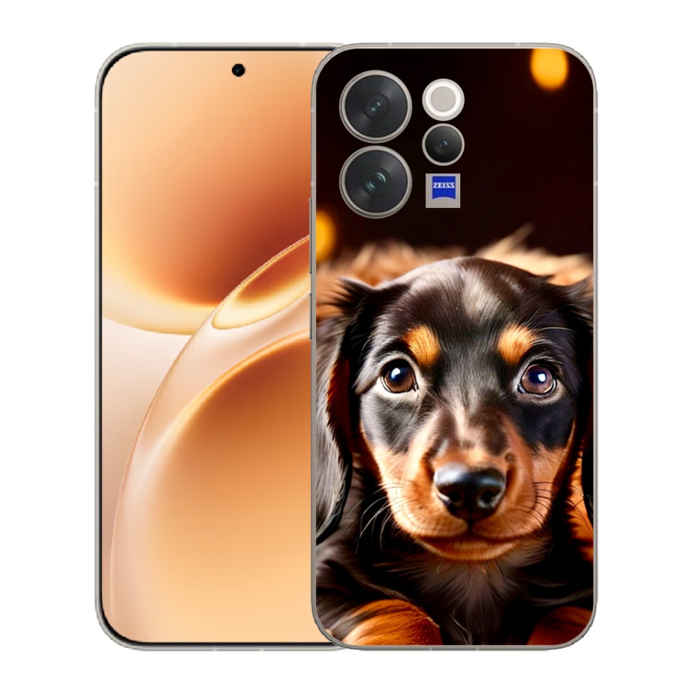 Gélový kryt mmCase na Vivo V70 - jazvečík