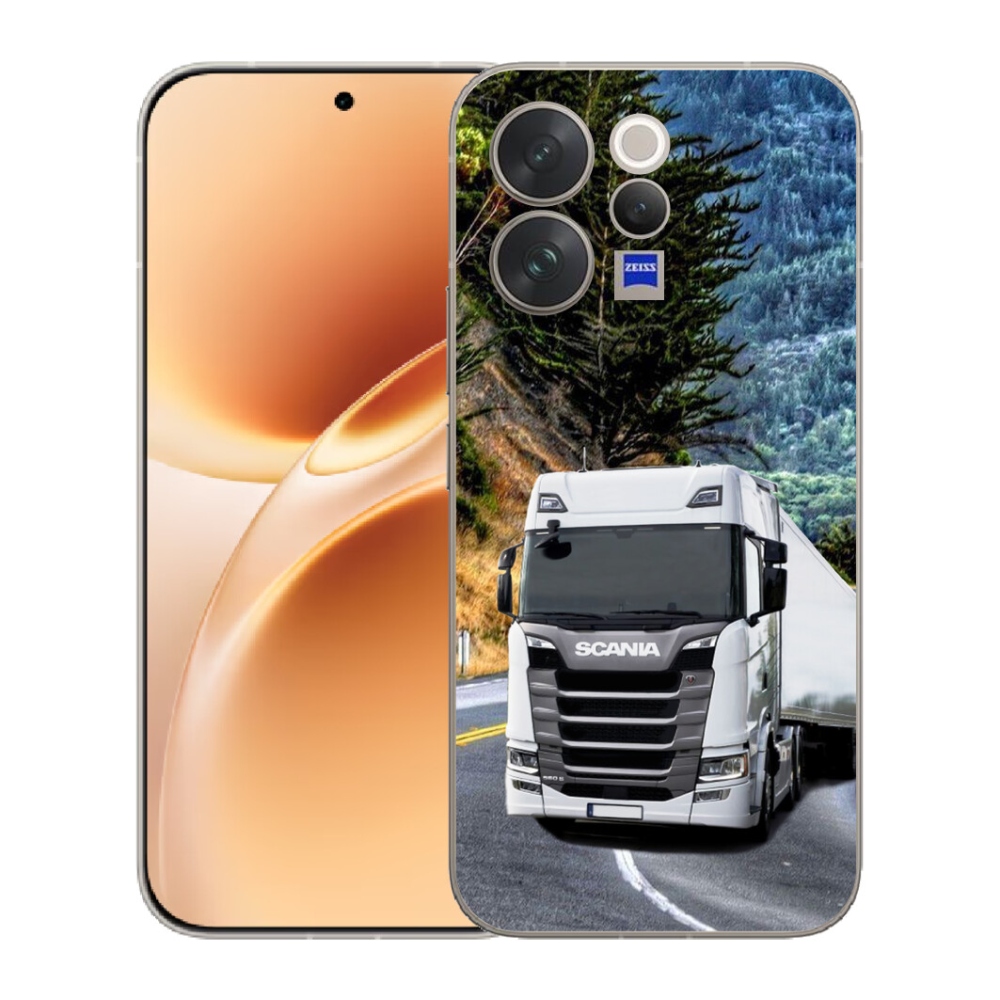 Gélový kryt mmCase na Vivo V70 - kamión 1