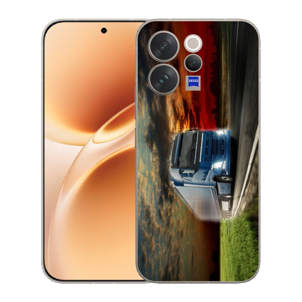 Gélový kryt mmCase na Vivo V70 - kamión 4