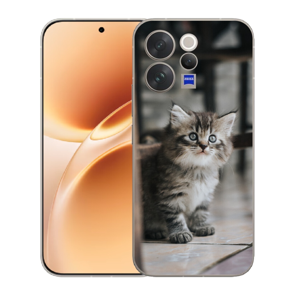 Gélový kryt mmCase na Vivo V70 - mačiatko