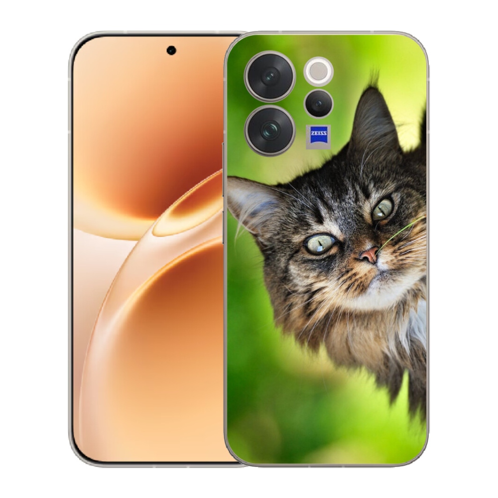 Gélový kryt mmCase na Vivo V70 - mačka 3