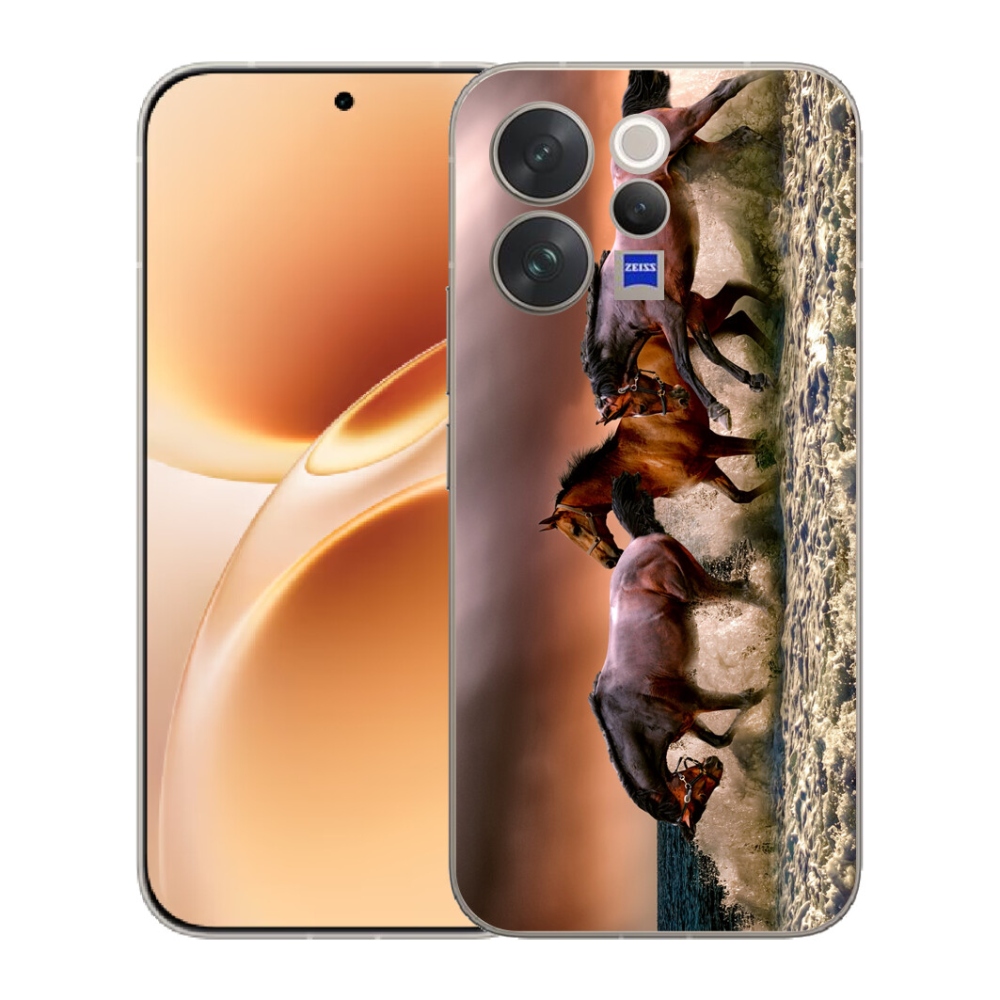 Gélový kryt mmCase na Vivo V70 - kone 1
