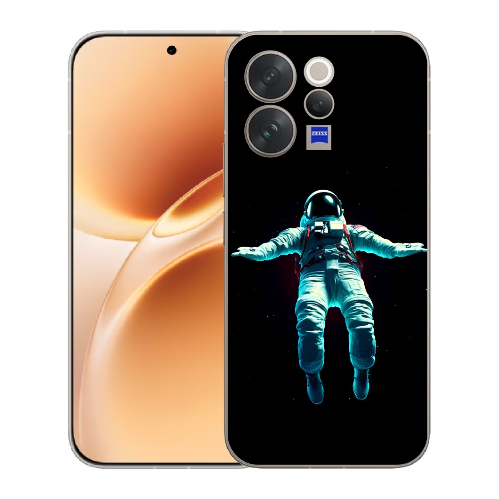 Gélový kryt mmCase na Vivo V70 - kozmonaut