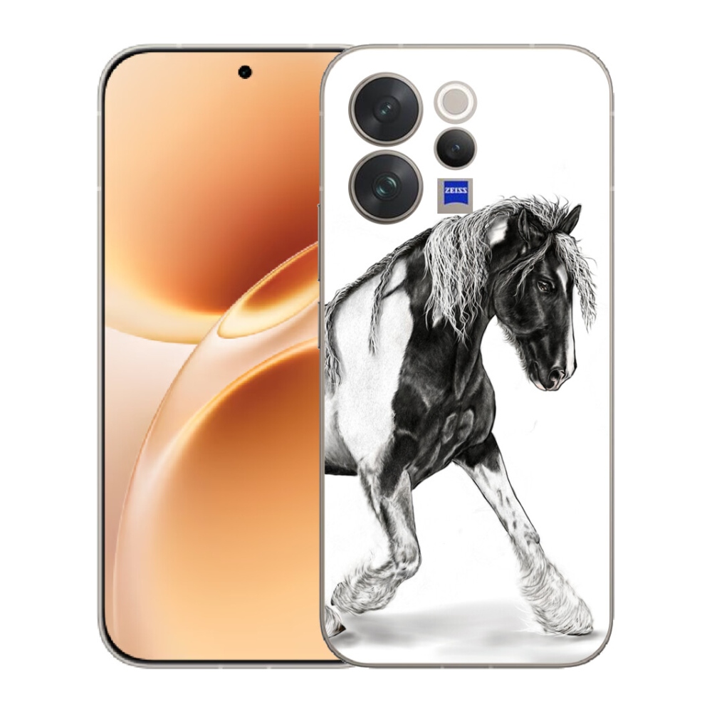 Gélový kryt mmCase na Vivo V70 - kôň