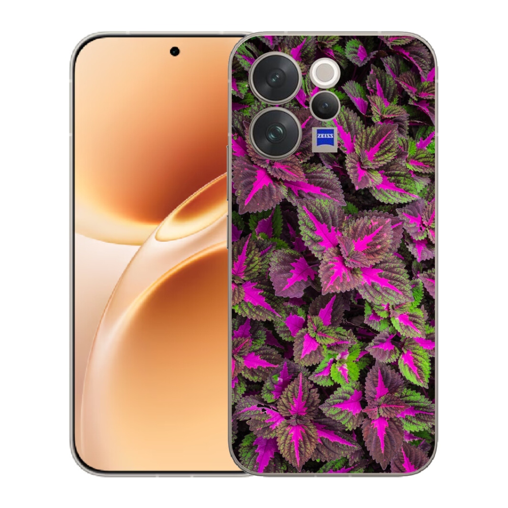 Gélový kryt mmCase na Vivo V70 - kvety 10
