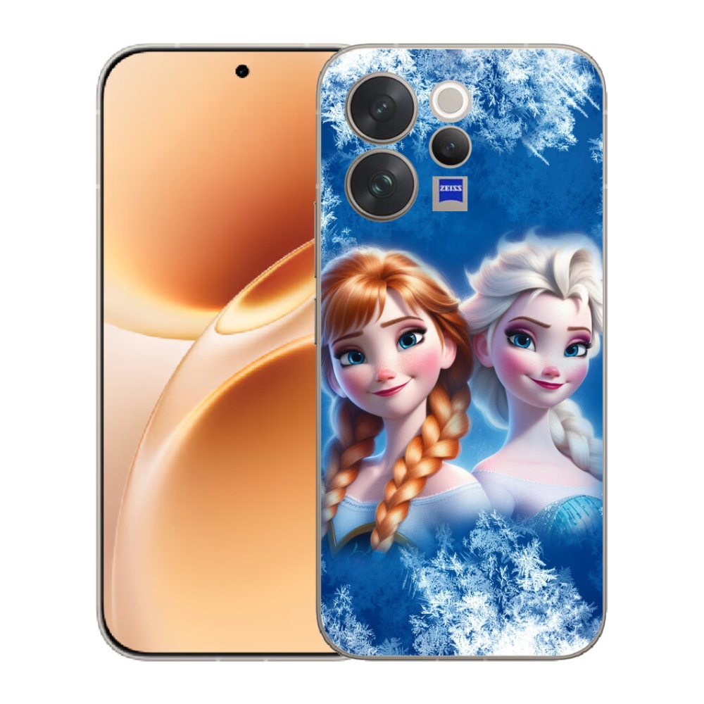 Gélový kryt mmCase na Vivo V70 - ľadové kráľovstvo 2