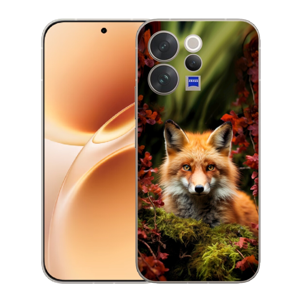 Gélový kryt mmCase na Vivo V70 - líška v lese