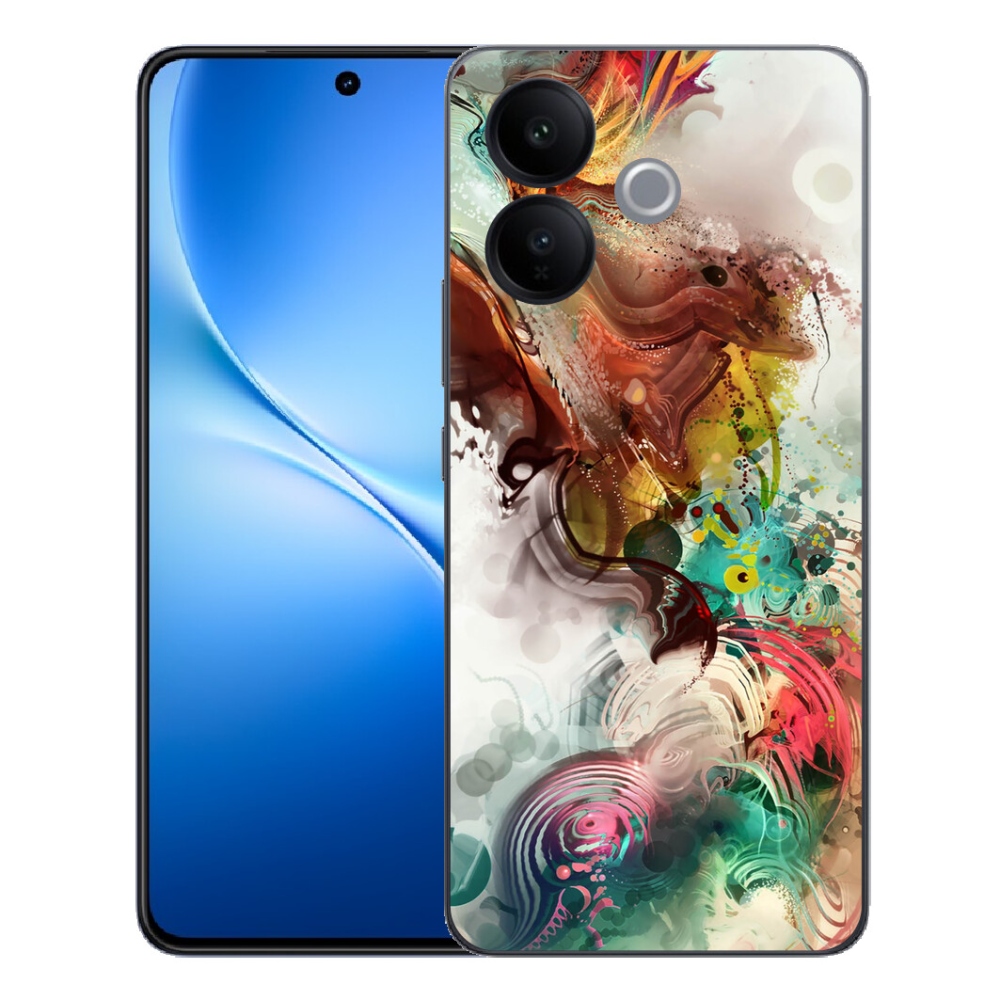 Gélový kryt mmCase na Vivo V70 Lite 5G - abstrakt 1