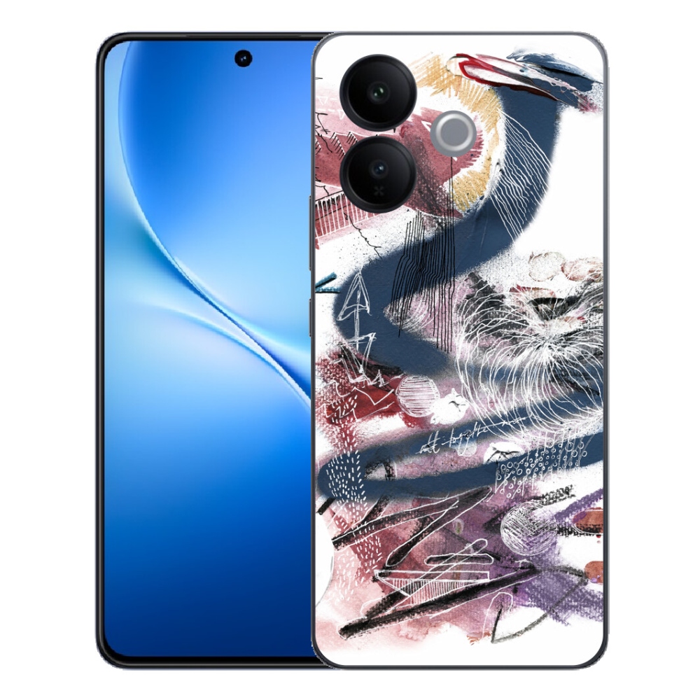Gélový kryt mmCase na Vivo V70 Lite 5G - abstraktný motív 28