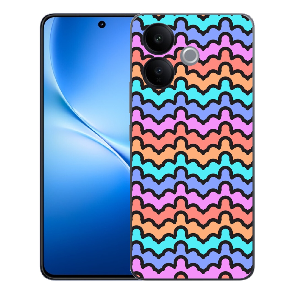 Gélový kryt mmCase na Vivo V70 Lite 5G - abstraktný motív 30