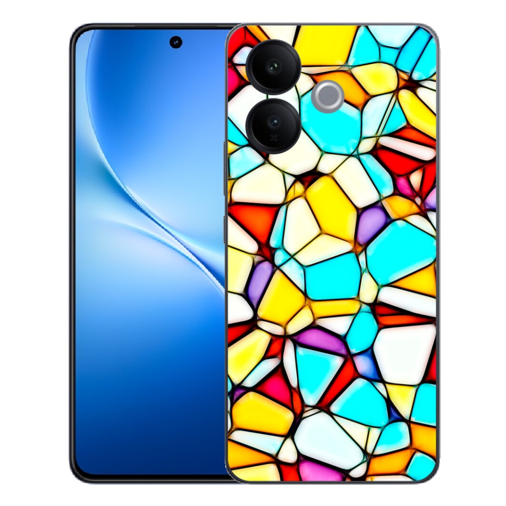 Gélový kryt mmCase na Vivo V70 Lite 5G - abstraktný motív 40