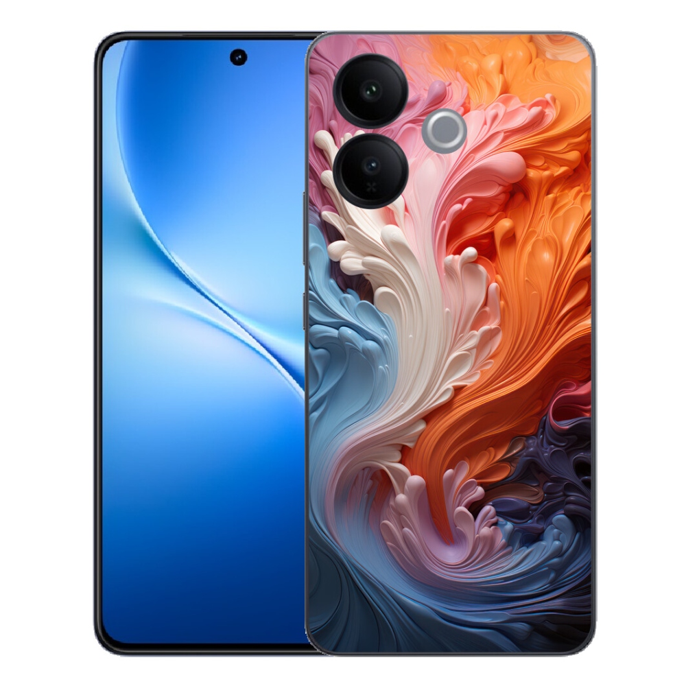 Gélový kryt mmCase na Vivo V70 Lite 5G - abstraktný motív 8