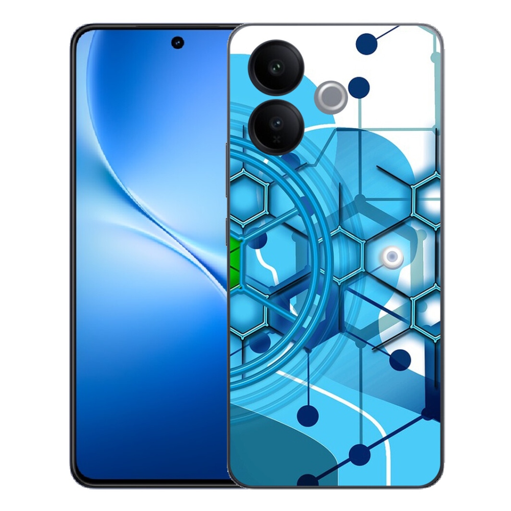 Gélový kryt mmCase na Vivo V70 Lite 5G - abstraktný vzor 2